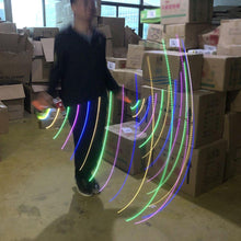 Load image into Gallery viewer, Kids Skipping Rope Neutral Plastic Colorful Flash Jump Rope Sports Led Light Skipping Rope LED Light Up Adult Kids Jump Skipping Rope Fitness Comfortable Grip Jump Rope For Kids