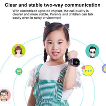 Load image into Gallery viewer, Kids Smart Watch Phone Call Thermometer Wristwatch GPS Locator Kids Smartwatch With Call Games Video Recorder Music Alarm Flashlight Touch Screen Smart Watch For Kids