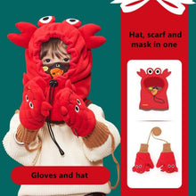 Load image into Gallery viewer, Kids Winter Fleece Warmer Balaclava Cap Thermal Tactical Military Helmet Windproof Full Face Mask Cover Ski Beanies For Boy Girl Women Camouflage Balaclava Face Scarf Mask Sunscreen Dustproof Army Cycling Hunting Fishing Tactical Airsoft Hat Men Women