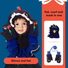 Load image into Gallery viewer, Kids Winter Fleece Warmer Balaclava Cap Thermal Tactical Military Helmet Windproof Full Face Mask Cover Ski Beanies For Boy Girl Women Camouflage Balaclava Face Scarf Mask Sunscreen Dustproof Army Cycling Hunting Fishing Tactical Airsoft Hat Men Women