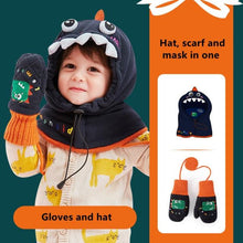 Load image into Gallery viewer, Kids Winter Fleece Warmer Balaclava Cap Thermal Tactical Military Helmet Windproof Full Face Mask Cover Ski Beanies For Boy Girl Women Camouflage Balaclava Face Scarf Mask Sunscreen Dustproof Army Cycling Hunting Fishing Tactical Airsoft Hat Men Women