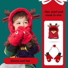 Load image into Gallery viewer, Kids Winter Fleece Warmer Balaclava Cap Thermal Tactical Military Helmet Windproof Full Face Mask Cover Ski Beanies For Boy Girl Women Camouflage Balaclava Face Scarf Mask Sunscreen Dustproof Army Cycling Hunting Fishing Tactical Airsoft Hat Men Women