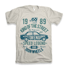 Load image into Gallery viewer, King Of The Street Men's Bamboo Viscose/Organic Cotton Short Sleeve Graphic T-Shirt
