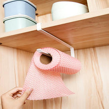 Load image into Gallery viewer, Kitchen Bathroom Toilet Paper Holder Tissue Storage Organizers Rack Roll Paper Holder Hanging Towel Holder Home Durable Roll Paper Towel Rack For Kitchen Bathroom Toilet Pantry Decor