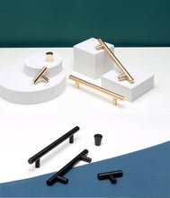 Load image into Gallery viewer, Kitchen Door T Bar Pull Straight Handle Knobs Cabinet Pull Diameter 10mm Stainless Steel Handles Furniture Hardware Kitchen Door T Bar Straight Handle Pull Knobs Furniture Hardware Assist Bath Handle