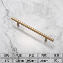 Load image into Gallery viewer, Kitchen Door T Bar Pull Straight Handle Knobs Cabinet Pull Diameter 10mm Stainless Steel Handles Furniture Hardware Kitchen Door T Bar Straight Handle Pull Knobs Furniture Hardware Assist Bath Handle