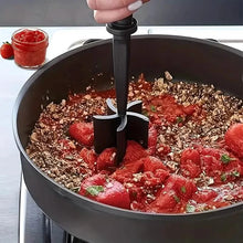 Load image into Gallery viewer, Kitchen Meat Chopper Ground Beef Masher Utensil Heat Resistant Non-Stick