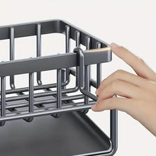 Load image into Gallery viewer, Kitchen Storage Rack - Multi-Functional Household Sink Organizer with Drain Basket
