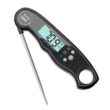 Load image into Gallery viewer, Kitchen Thermometer Waterproof Kitchen Food Cooking Thermometer with Backlight LCD Best Super Fast Electric Meat Thermometer Probe for BBQ Grilling Smoker Baking Meat Water Milk Cooking Probe BBQ Electronic Oven Waterproof Kitchen Tools