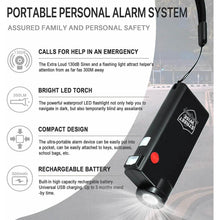 Load image into Gallery viewer, Knight Light Alarm & Flashlight