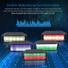 Load image into Gallery viewer, KOCASO LED Wireless Speaker Dynamic Multicolor Hands-Free