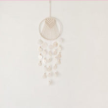 Load image into Gallery viewer, Korean Style Home Shell Melodious Sound Wind Chime Room Decoration Ornaments Nordic Hanging Wind Bells Wall Pendant For Home Office Kids Room Nursery Decor Gifts Photography Hanging Wind Chimes