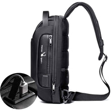 Load image into Gallery viewer, KPYWZER Anti-theft Sling Backpack with USB Charging Port
