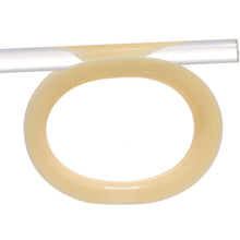 Load image into Gallery viewer, 38mm Peach Flesh Tone Silicone Ultra Soft Double Flare Tunnel Plug Set