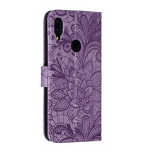 Load image into Gallery viewer, Lace Flower Leather Wallet Case For Xiaomi Redmi Note 11 10 Pro 7 6 8 8t Redmi 10c 10a A1 9t 7a 8a 9c 9a Case Mi A3 A2 Lite 9 Phone Case Premium Pu Leather Flip Cover With Card Holder Feature Protective Cover