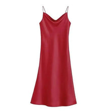 Load image into Gallery viewer, Ladies Fashion Red Soft Short Sleepwear For Women Trendy Women's Comfortable V Neck Bathrobe Bridesmaid Bride Party Robes