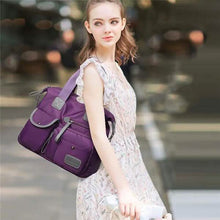 Load image into Gallery viewer, Ladies Oxford Cloth Shoulder Messenger Bag
