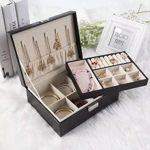 Load image into Gallery viewer, Lady PU Leather Jewelry Box