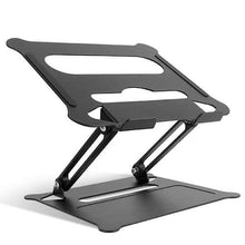 Load image into Gallery viewer, Laptop Stand Aluminum Angle Adjustable Computer Holder Riser Heat Vent