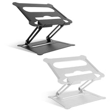 Load image into Gallery viewer, Laptop Stand Aluminum Angle Adjustable Computer Holder Riser Heat Vent