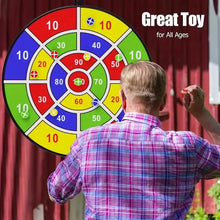 Load image into Gallery viewer, Large 29" Dart Board With Sticky Balls, Indoor & Outdoor Fun Party Play Game Toys