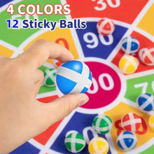Load image into Gallery viewer, Large 29" Dart Board With Sticky Balls, Indoor & Outdoor Fun Party Play Game Toys