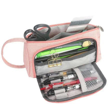 Load image into Gallery viewer, Large Capacity Big Simple Pencil Case For School Stylish Print High Quality Organizer Vintage Pencil Pouch