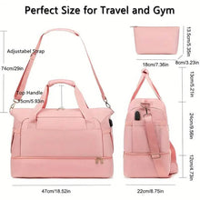 Load image into Gallery viewer, Large Capacity Women's Travel Duffel Bag