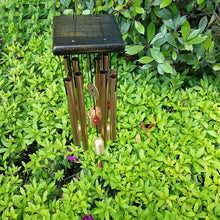 Load image into Gallery viewer, Large Copper Money Pendant Wind Chime Tubes Bells Copper Metal Pipe Chime Large Wind Chimes Bells Tubes Pendant Balcony Outdoor Yard Garden Home Decoration