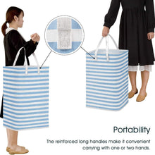 Load image into Gallery viewer, Large Foldable Tall Laundry Basket Storage Basket