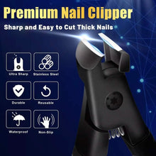 Load image into Gallery viewer, Large Heavy Duty Nail Clipper for Thick Nails