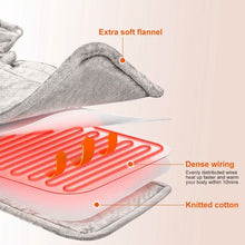 Load image into Gallery viewer, Large Weighted Heating Pad for Neck and Shoulders