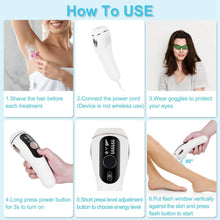 Load image into Gallery viewer, Laser Hair Removal Ice Cooling Permanent IPL