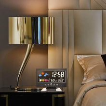 Load image into Gallery viewer, LCD Color Screen Digital Backlight Snooze Alarm Clock
