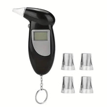 Load image into Gallery viewer, LCD Screen Professional Alcohol Breathalyzer Tester