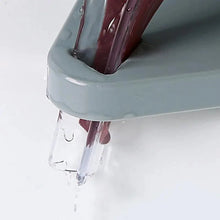 Load image into Gallery viewer, Leaf Shape Soap Box Bathroom soap holder Dish Storage Plate Tray Bathroom Soap Holder Case Bathroom Supplies bathroom gadgets Drainage Soap Holder-Leaf Soap Storage Box-Vertical Manual Soap Holder-Suction Cup Drain Soap Box for Shower Bathroom Kitchen