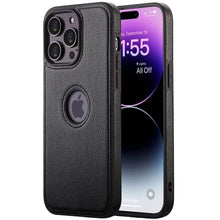 Load image into Gallery viewer, Leather Case Thin Flexible Soft Grip Luxury PU Leather Cover for Men Durable Anti-Scratch Full Phone Cases For iPhone 14 Pro Max 14 Plus Case Slim PU Leather Soft Shockproof Back Cover for iPhone 14 Pro
