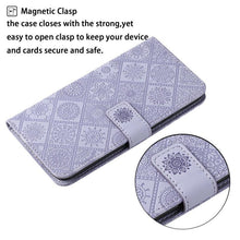 Load image into Gallery viewer, Leather Flip Case For iphone 11 12 13 Pro Max Mini Case Wallet Card Phone Cover For iphone Genuine Leather 2 in 1 Flip Simple Magnetic Cover For iPhone