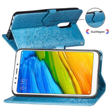 Load image into Gallery viewer, Leather Flip Case For Xiaomi Redmi 8 6 6A 5 Plus 4A 4X Note 9 5A 4 5 7 6 8 9S 9 Pro 8T 3S 7A 8A Redmi 9 For Redmi 9A 9C 7A Cover Classic Design Leather Stand Flip Cover