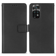 Load image into Gallery viewer, Leather Flip Wallet Case For Xiaomi Redmi Note 11 10 9 8 7 6 5 Pro 4X 8T 9T 9A 9C 6A 8A 7A POCO M3 X3 NFC Mi 10 11 Protect Cover Premium Faux Leather Wallet Case Flip Cover For Redmi