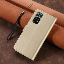 Load image into Gallery viewer, Leather Flip Wallet Case For Xiaomi Redmi Note 11 10 9 8 7 6 5 Pro 4X 8T 9T 9A 9C 6A 8A 7A POCO M3 X3 NFC Mi 10 11 Protect Cover Premium Faux Leather Wallet Case Flip Cover For Redmi