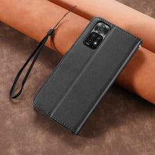 Load image into Gallery viewer, Leather Flip Wallet Case For Xiaomi Redmi Note 11 10 9 8 7 6 5 Pro 4X 8T 9T 9A 9C 6A 8A 7A POCO M3 X3 NFC Mi 10 11 Protect Cover Premium Faux Leather Wallet Case Flip Cover For Redmi