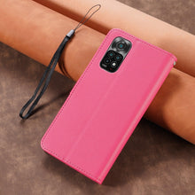 Load image into Gallery viewer, Leather Flip Wallet Case For Xiaomi Redmi Note 11 10 9 8 7 6 5 Pro 4X 8T 9T 9A 9C 6A 8A 7A POCO M3 X3 NFC Mi 10 11 Protect Cover Premium Faux Leather Wallet Case Flip Cover For Redmi