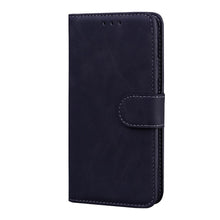 Load image into Gallery viewer, Leather Phone Case Wallet Cover For iPhone XR XS 10 11 Pro 12 mini 13 Pro Max Flip Stand Case Simple Skin-Friendly PU Leather Case Wallet Protective Case Flip Shockproof Mobile Phone Case