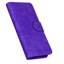 Load image into Gallery viewer, Leather Phone Case Wallet Cover For iPhone XR XS 10 11 Pro 12 mini 13 Pro Max Flip Stand Case Simple Skin-Friendly PU Leather Case Wallet Protective Case Flip Shockproof Mobile Phone Case