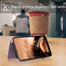 Load image into Gallery viewer, Leather Wallet Case For iPhone 11 Pro Max XS Max XR X 8 7 6S 6Plus 5 5S With Stand Card Pocket Case Cover Shockproof Texture PU Leather Wallet Cover