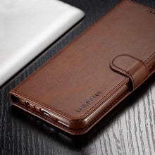 Load image into Gallery viewer, Leather Wallet Case for Xiaomi 12T 12X 11T Mi 11 Lite Poco M4 M3 X4 X3 Pro F3 Redmi 10C 9C 9A Note 11S 10 9S 8T Pro Flip Cover Card Holder Wallet Flip Protective Phone Case