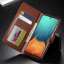 Load image into Gallery viewer, Leather Wallet Case for Xiaomi 12T 12X 11T Mi 11 Lite Poco M4 M3 X4 X3 Pro F3 Redmi 10C 9C 9A Note 11S 10 9S 8T Pro Flip Cover Card Holder Wallet Flip Protective Phone Case