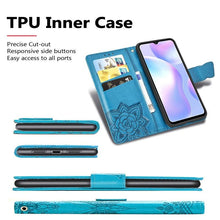 Load image into Gallery viewer, Leather Wallet Case For Xiaomi Redmi 10A 10C 9 9A 9C 9T 8 8A 7 7A 6 6A Case Redmi Note 11 11E 11S 10 10S 9 9S 8 8T 7 Pro Cover Wallet Flip Cover with Mobile Phone Holder and Card Slot Magnetic PU Leather Wallet Case