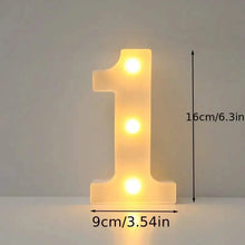 Load image into Gallery viewer, LED Alphabet Light